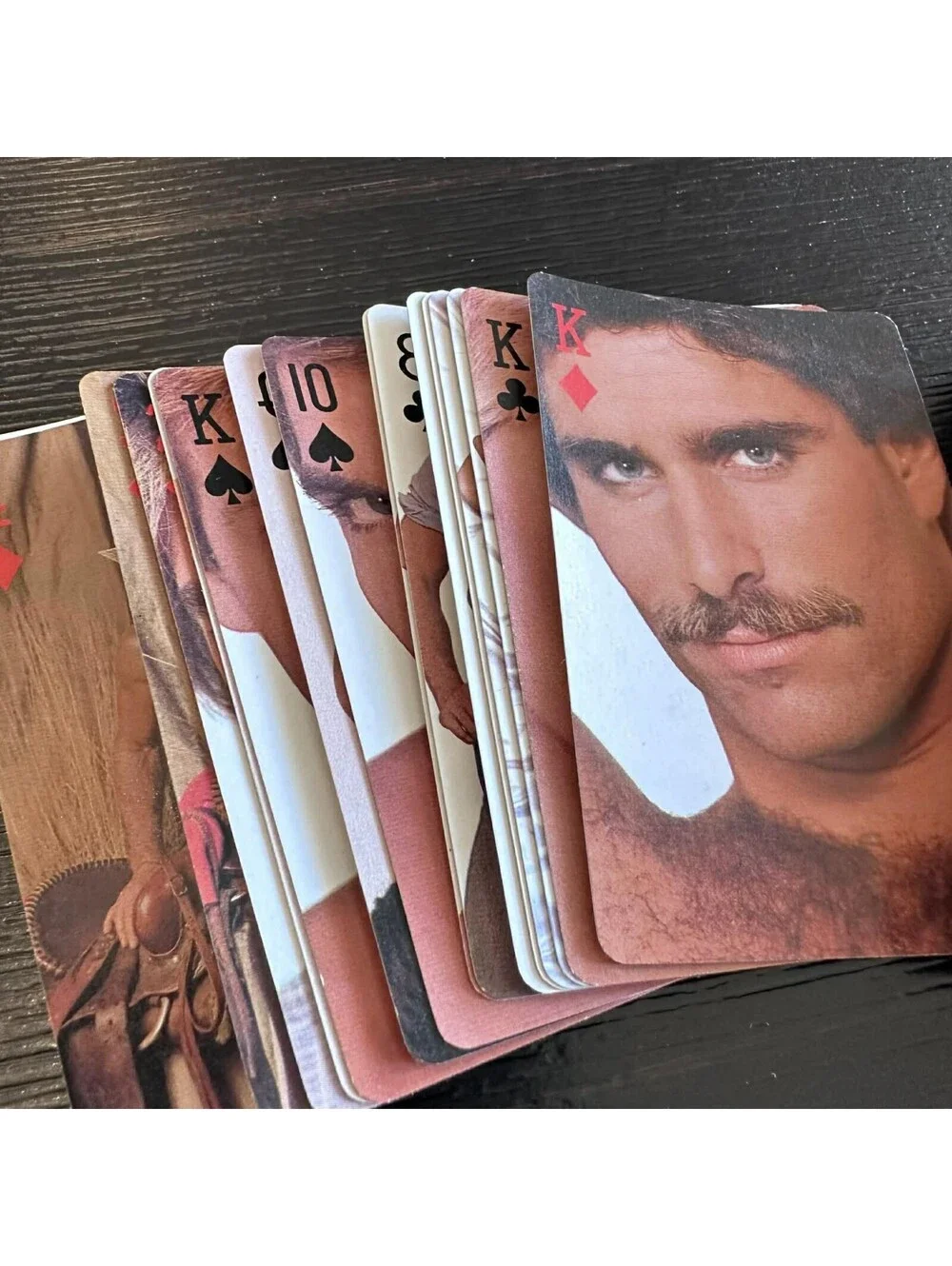 Vintage 1982 Chippendales Playing Cards Complete Deck Original Box w/ Pass Joker